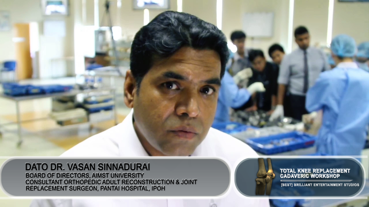 Total Knee Replacement Cadaveric Workshop Documentary 2013