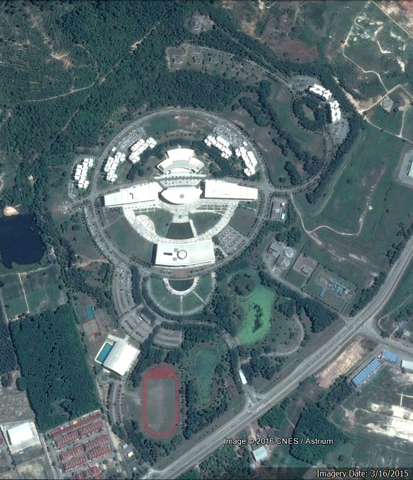 AIMST University in Google Earth Imagery 2015
