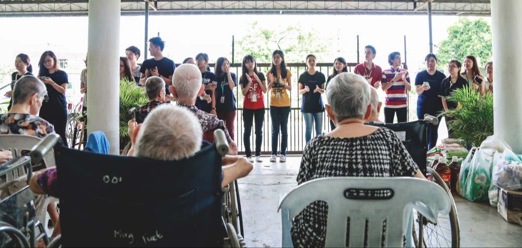 Old Folks Home Visit 2016 — A Community Service Project ...